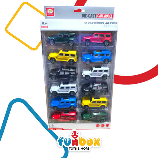 Die-Cast Car Model – Multi-Pack Collection for Racing Fun & Collectible Play