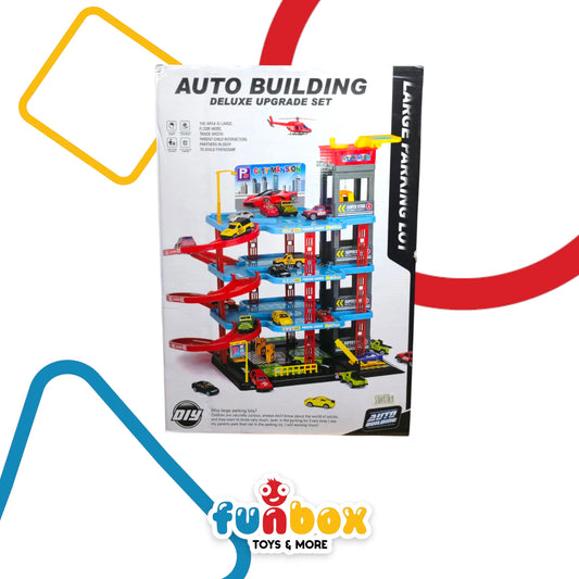 Large Parking Lot – Auto Building Deluxe Upgrade Set for Creative Play