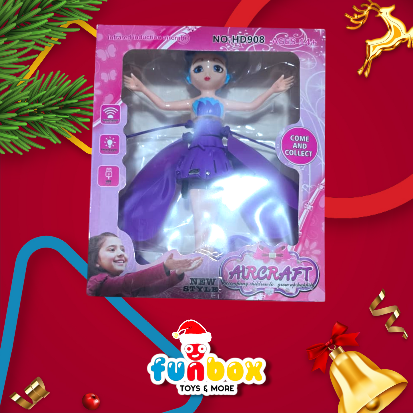 Flying Fairy Doll – Magical Motion Fun