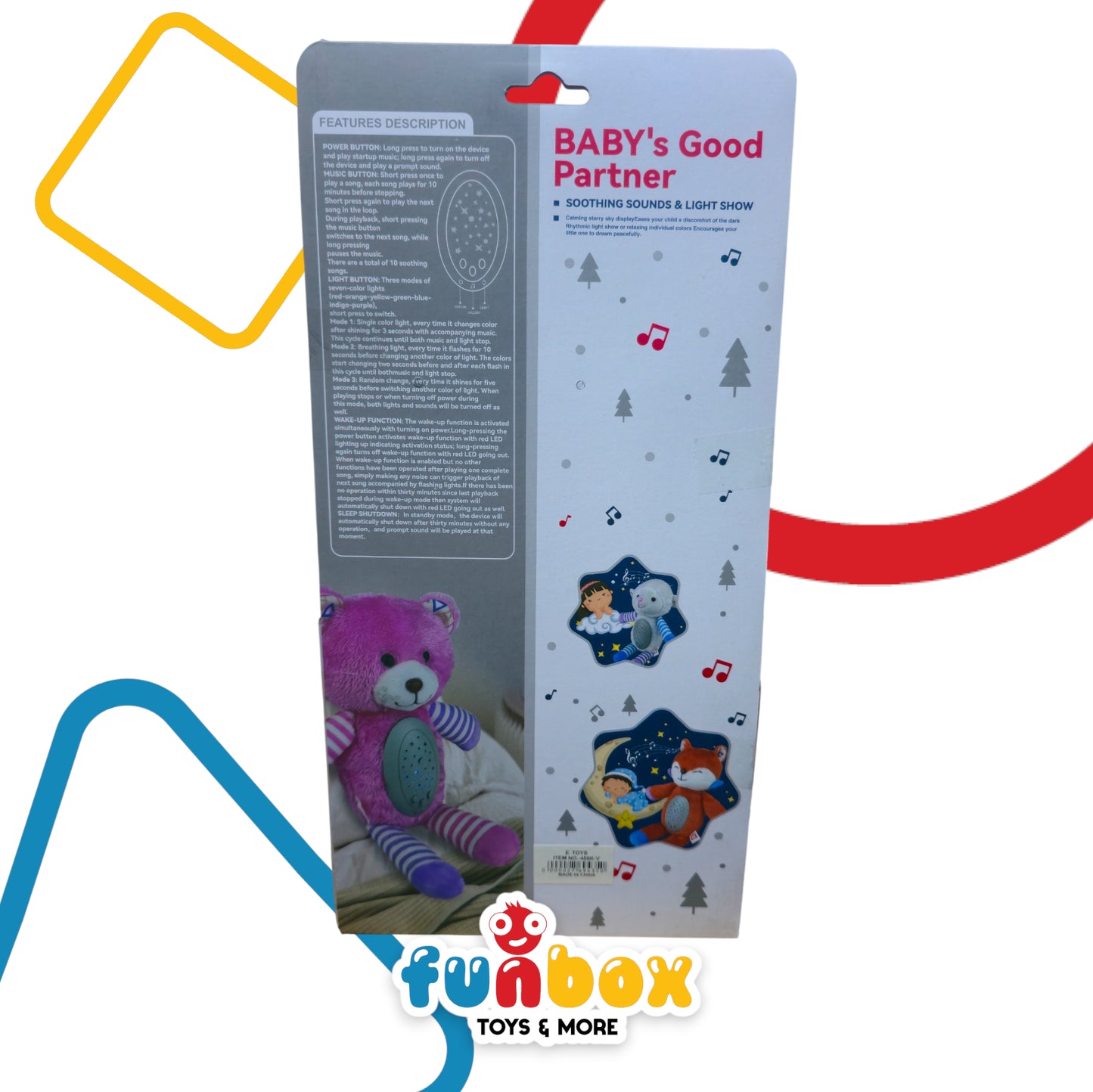 Baby Partner Bear – Soothing & Comforting Plush