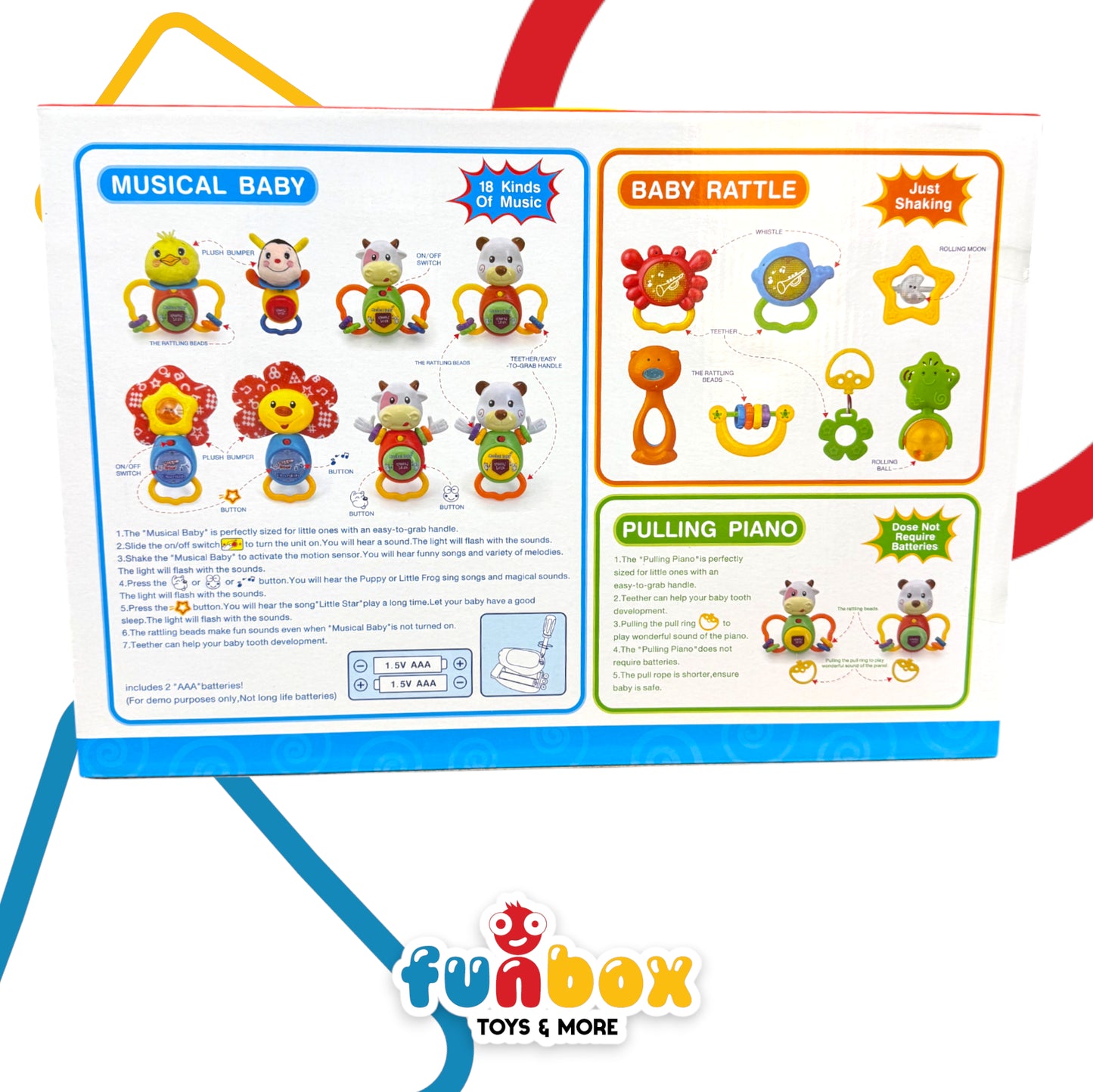 Baby Boys Rattles – Fun & Learning Toy