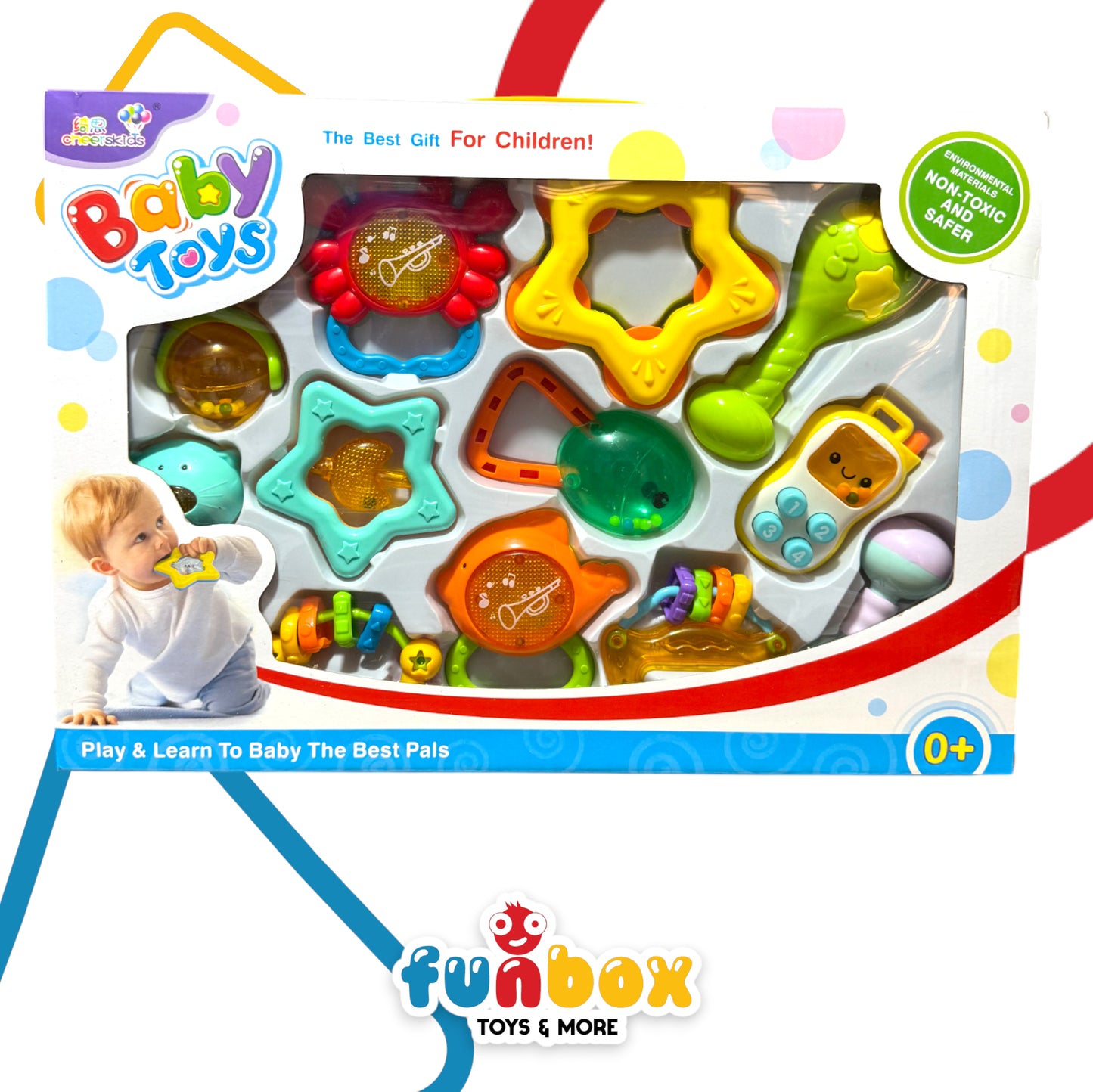 Baby Boys Rattles – Fun & Learning Toy