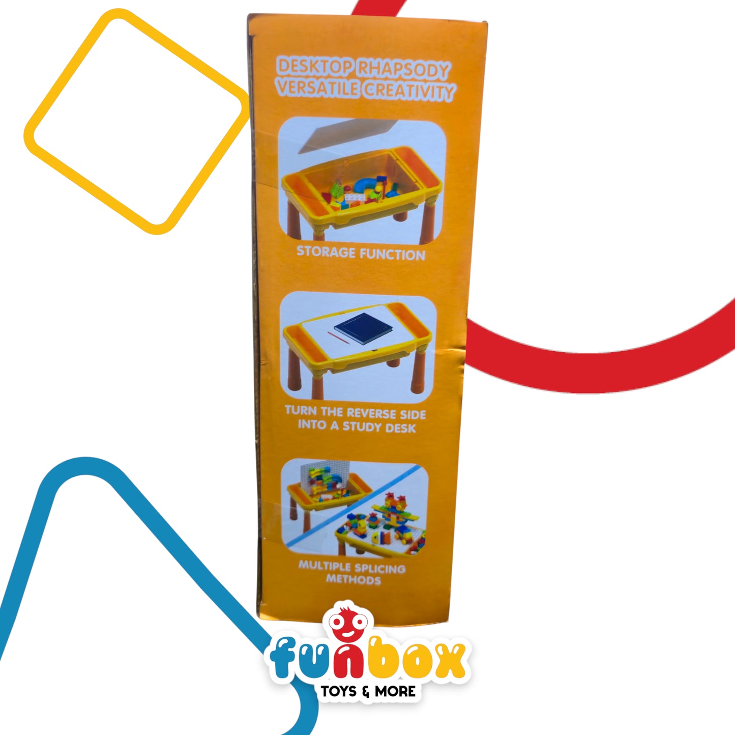 Building Blocks Table – Multi-Function Puzzle Adventure