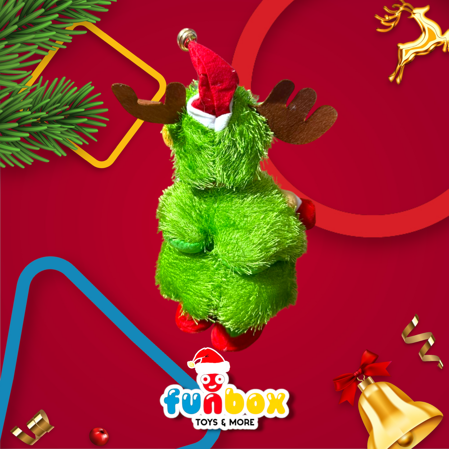 Big Singing Animal Tree – Christmas Magic with Deer!