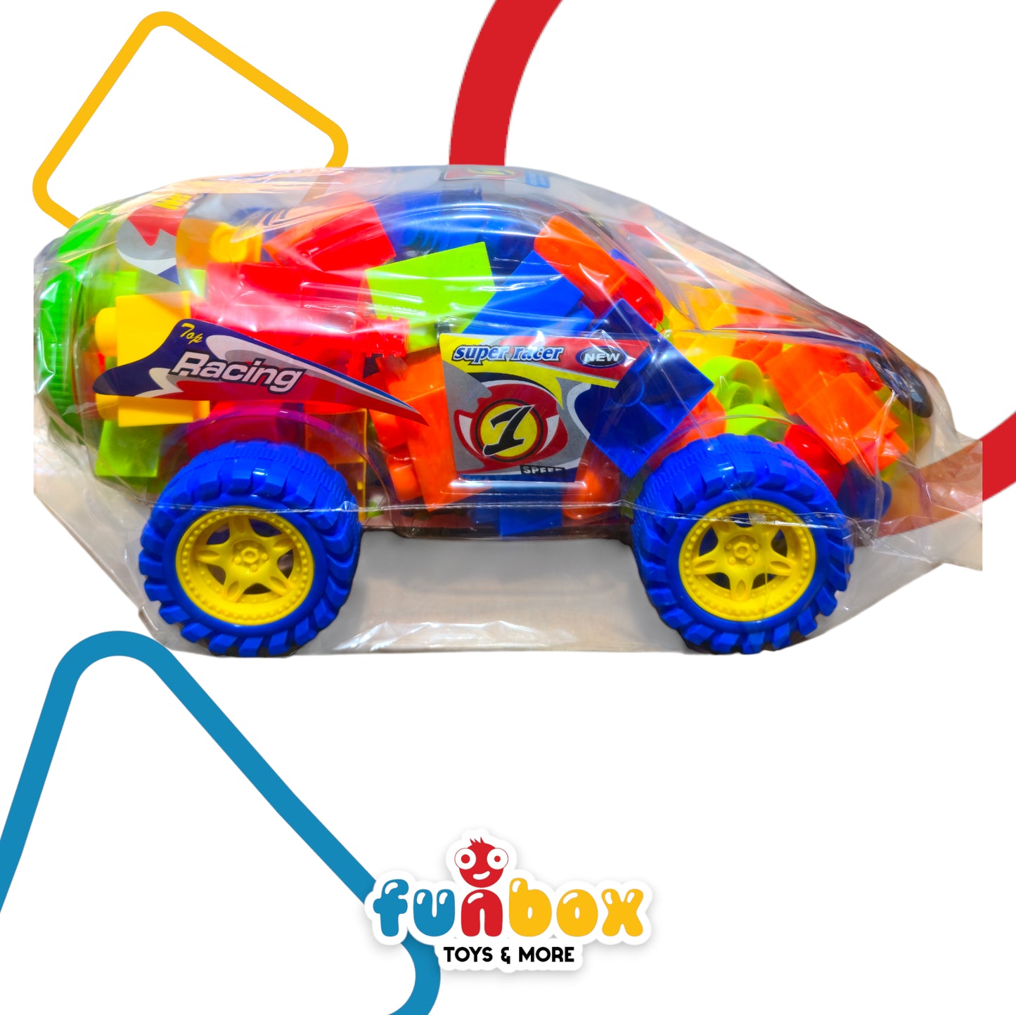 Super Racer Car Blocks – Creative Building Set