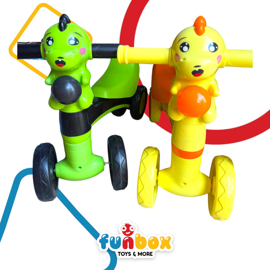 Cartoon Scooter – Multicolored Fun Ride