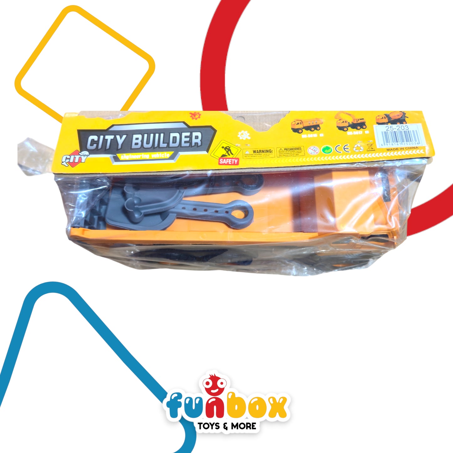 City Builder Truck – Plastic Construction Vehicle