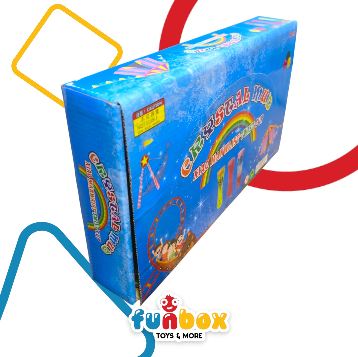 Crystal Mud - Slime – 1 Piece Sensory Play Set