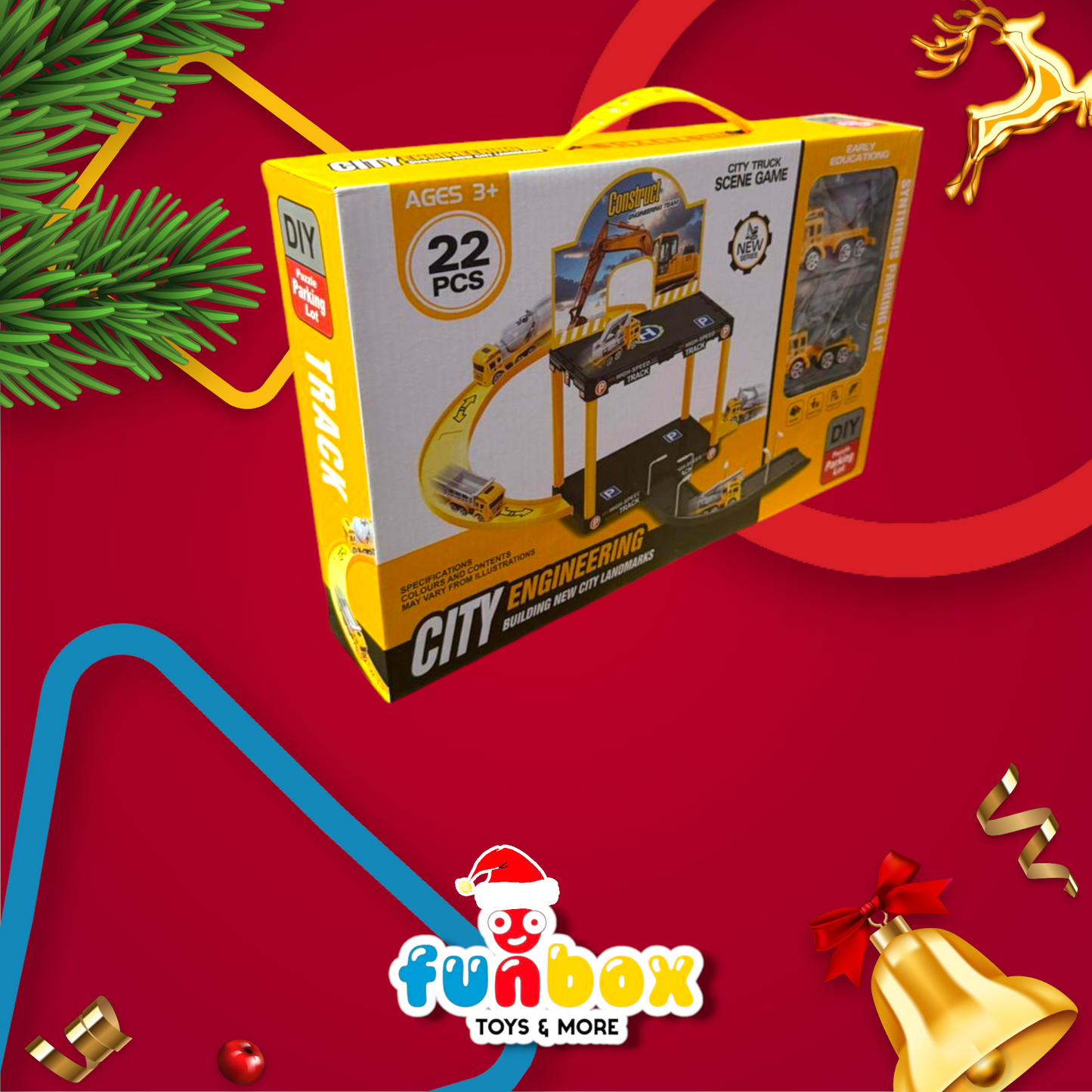 City Engineering Playset – Build Your Own Parking Lot!