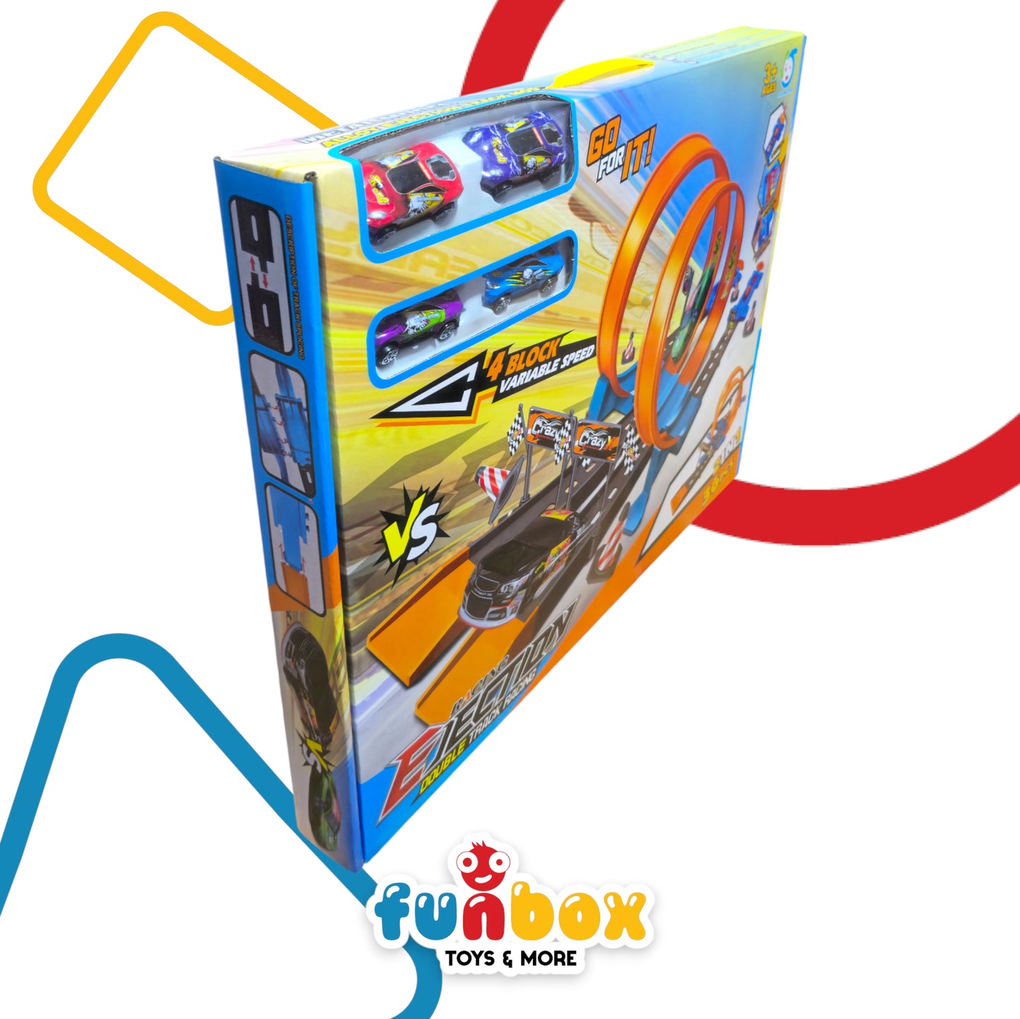 Ejection Racing Double Track – 2-in-1 Racing Set
