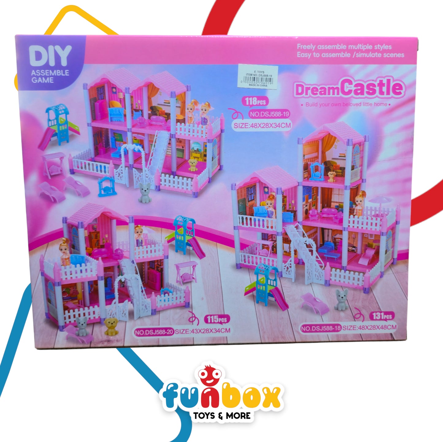 Dream Castle – DIY Assembly Play Set