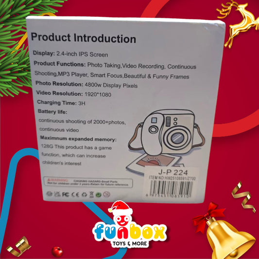Kids’ Digital Camera – Snap, Print & Play!