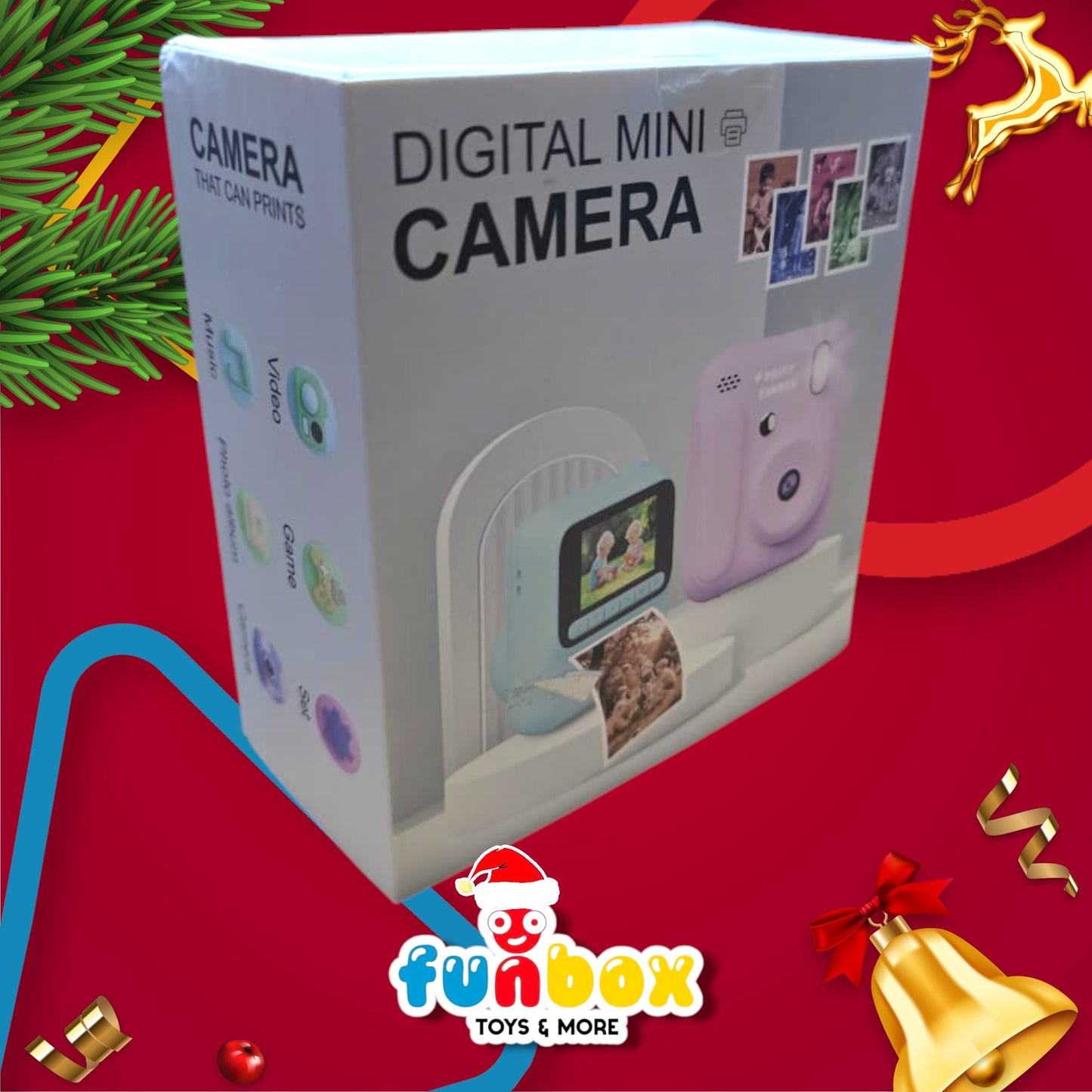 Kids’ Digital Camera – Snap, Print & Play!