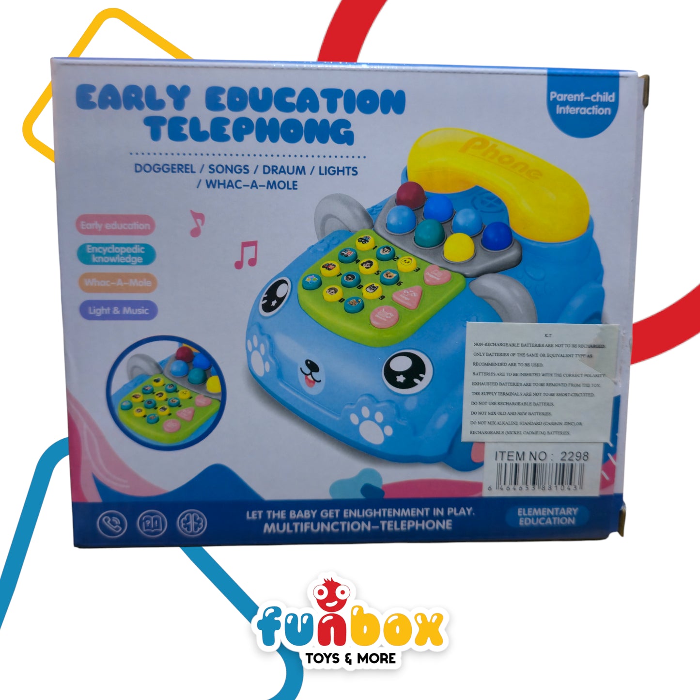 Early Education Phone – Multifunction Learning Toy