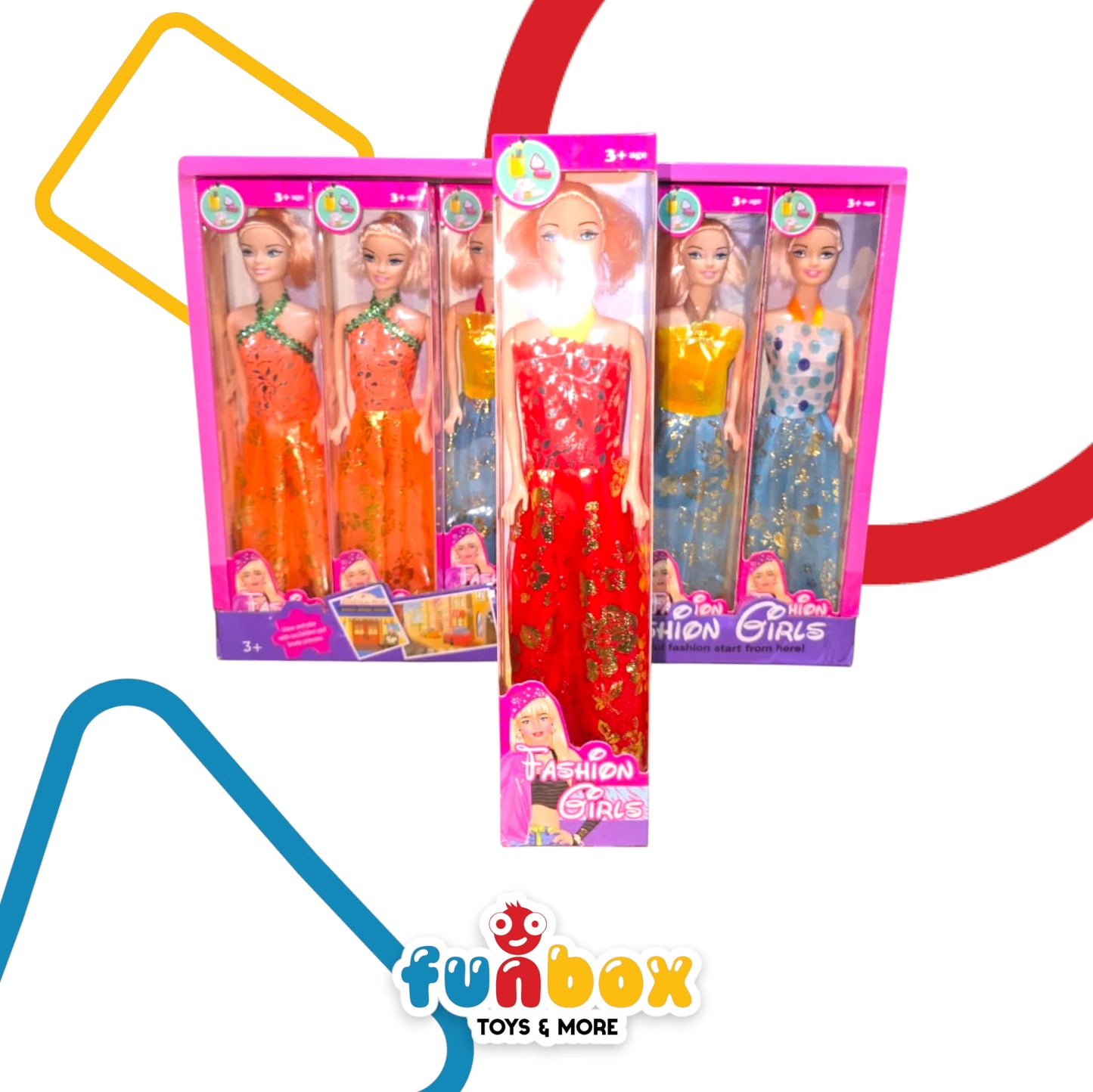 Fashion Girls – Stylish Doll – Multiple Types & Outfits