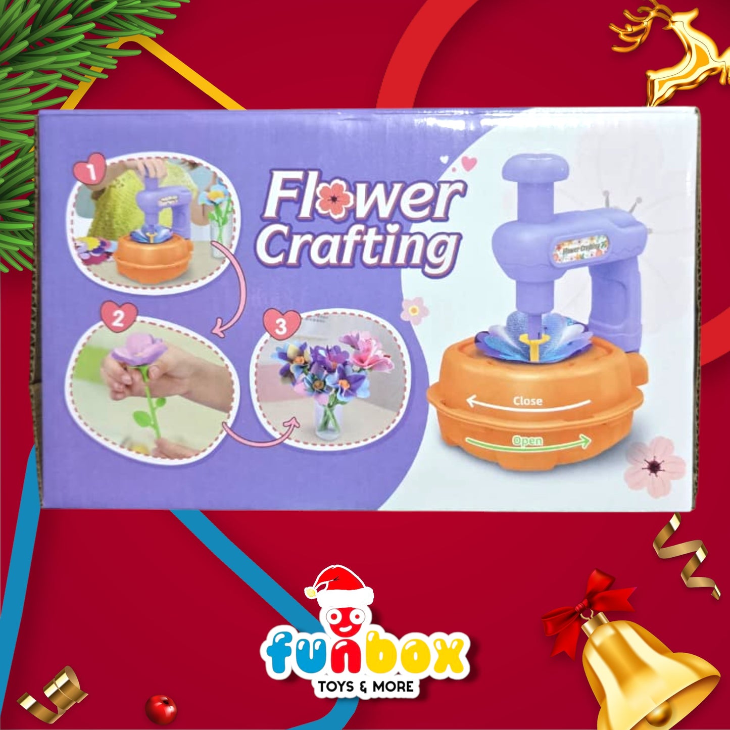 Flower Crafting Machine – Blooming Creativity for Kids!