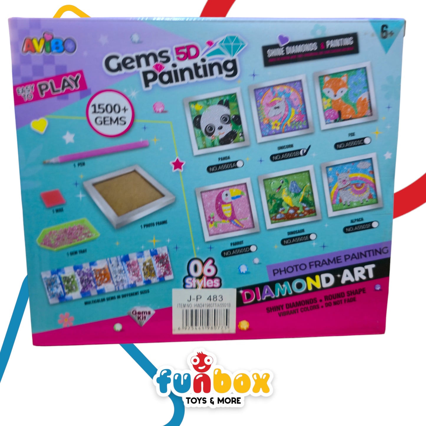 Gems 5D Painting – DIY Diamond Art Kit