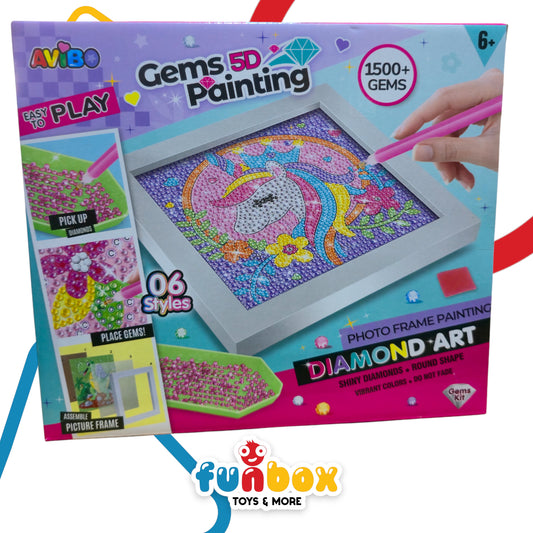 Gems 5D Painting – DIY Diamond Art Kit
