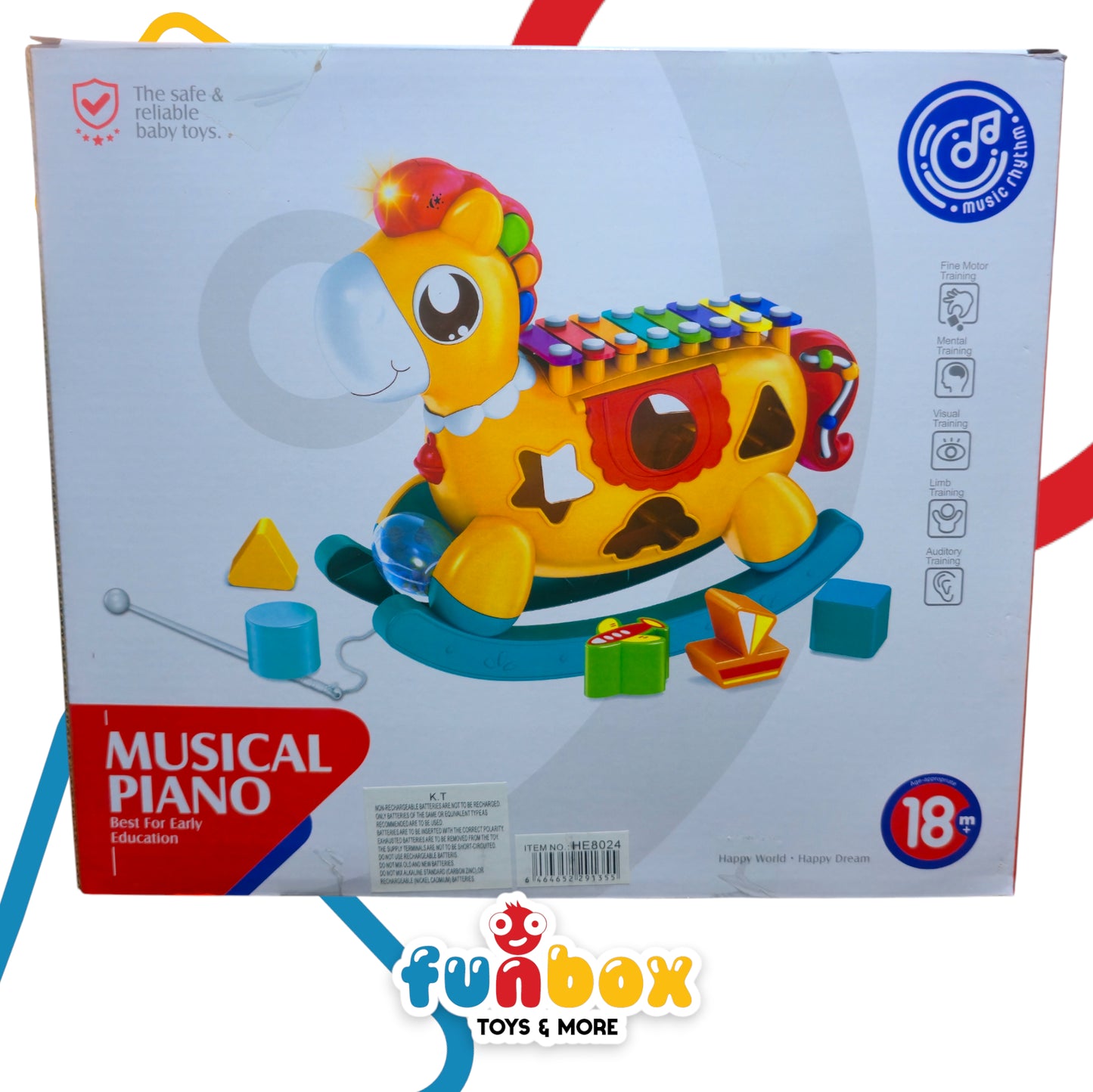 Music Piano Horse Toy – Best for Early Education