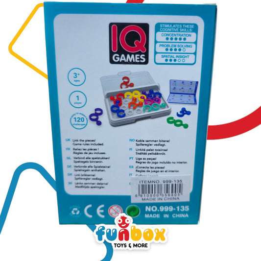 IQ Games Puzzle – Rings – Cognitive Skill-Building Game for Kids