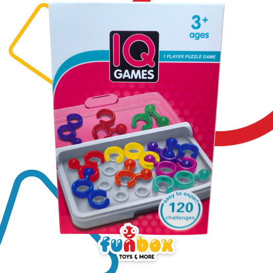 IQ Games Puzzle – Rings – Cognitive Skill-Building Game for Kids