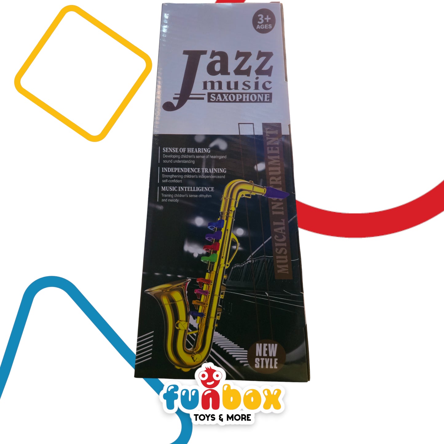 Jazz Music Saxophone – Musical Instrument for Kids