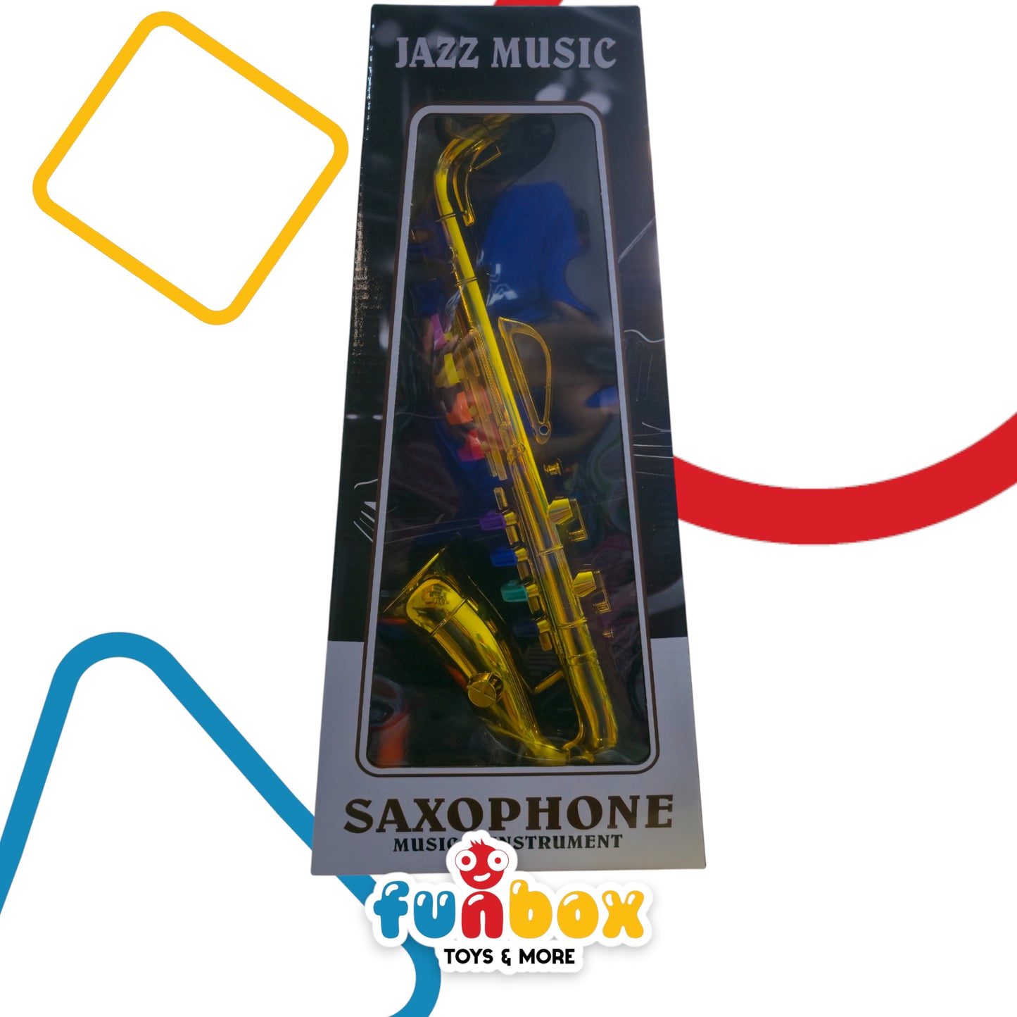 Jazz Music Saxophone – Musical Instrument for Kids