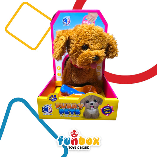 Furry Pet – Interactive Walking & Singing Puppy Toy with Touch Response
