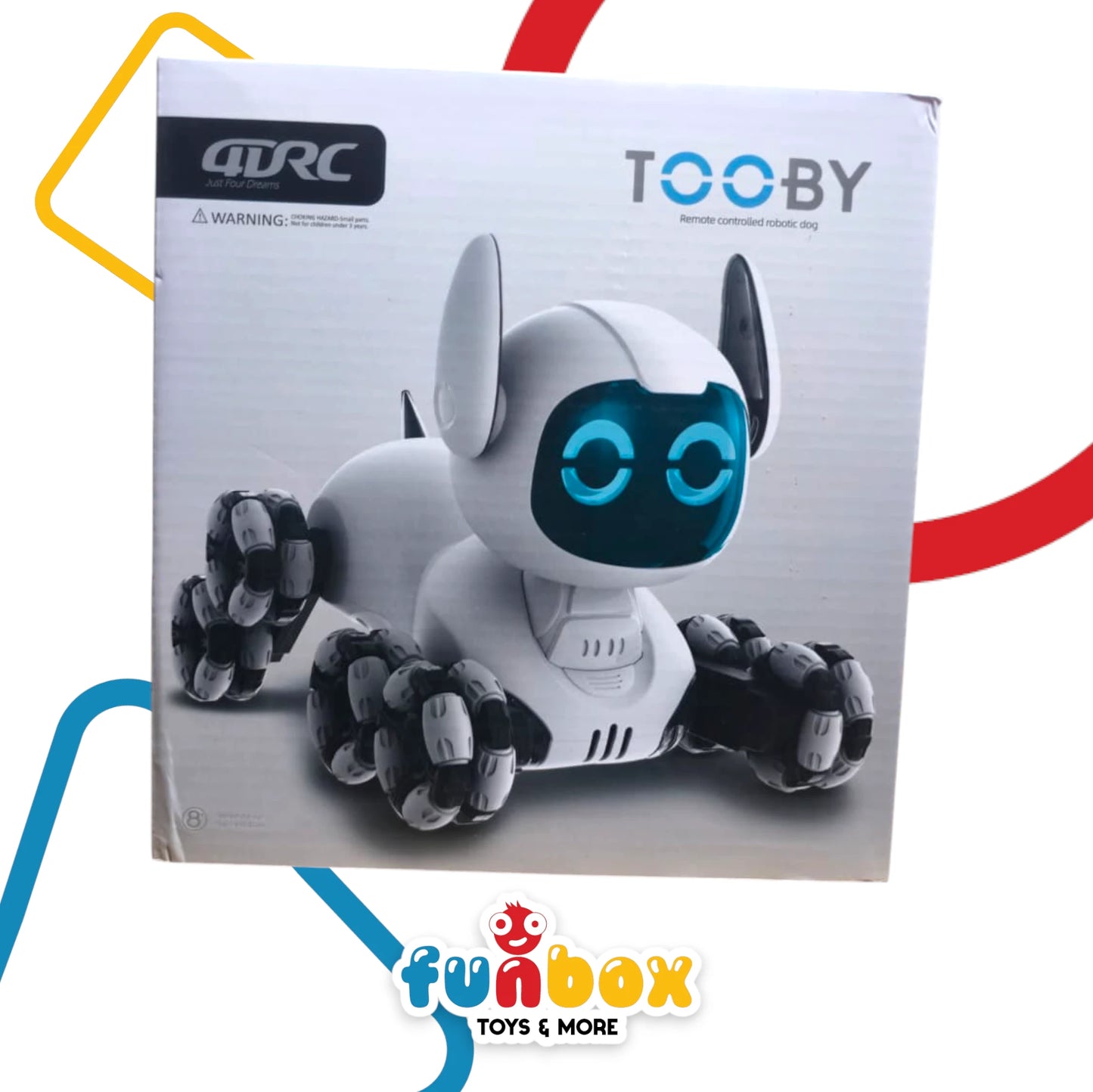 Tooby – Remote Controlled Robotic Dog with Lights & Sound
