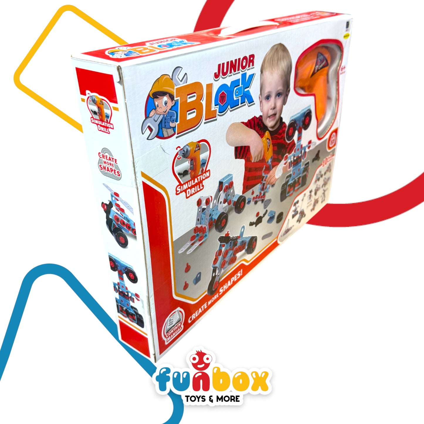 Junior Block – 10-in-1 Creative Set