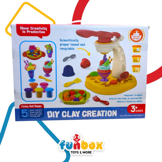DIY Clay CreationSet – Keylucker – Juice & Ice Cream Machine
