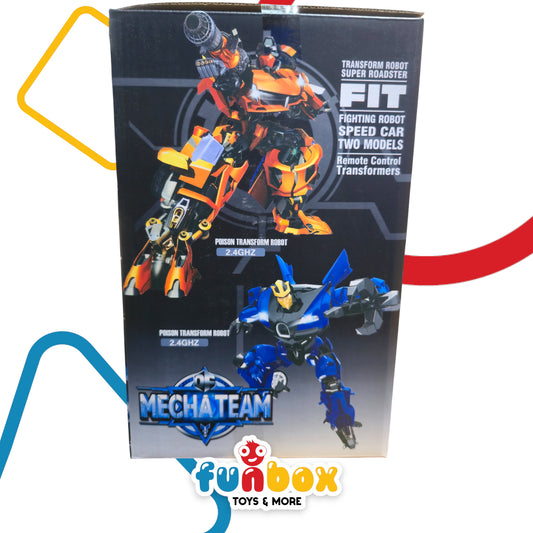 Mecha Team Remote Control Fighting Robot – Transforming & Interactive Robot Toy for Kids