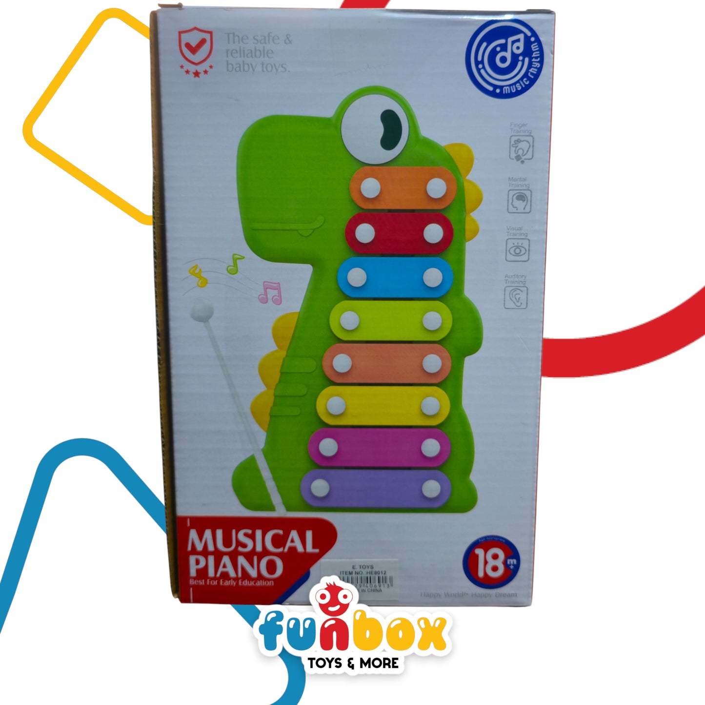 Musical Piano – Safe & Educational Baby Toy for Toddlers