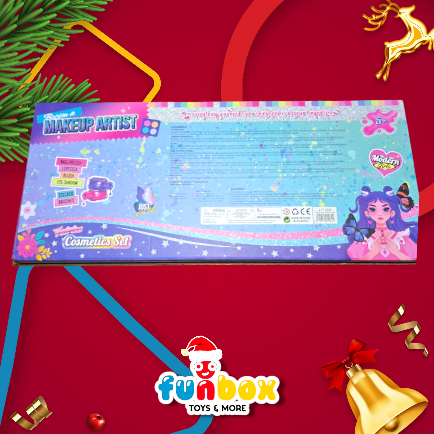 Makeup Artist Cosmetics Set – Sparkle & Style for Modern Girls