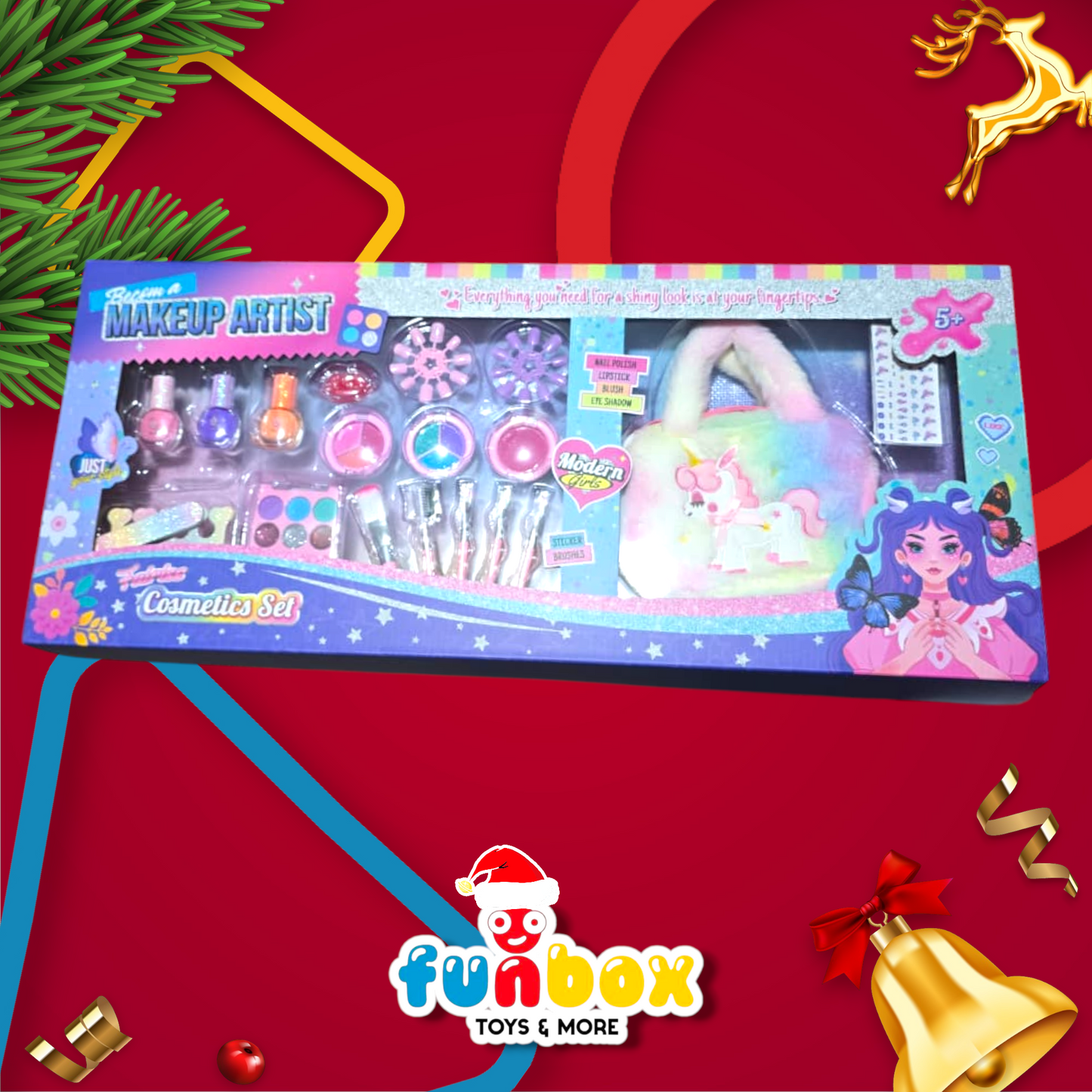 Makeup Artist Cosmetics Set – Sparkle & Style for Modern Girls