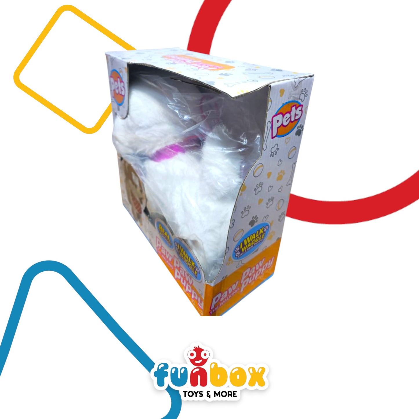 Paw Paw Puppy – Interactive Walking Pet with Real Sounds & Wagging Motion