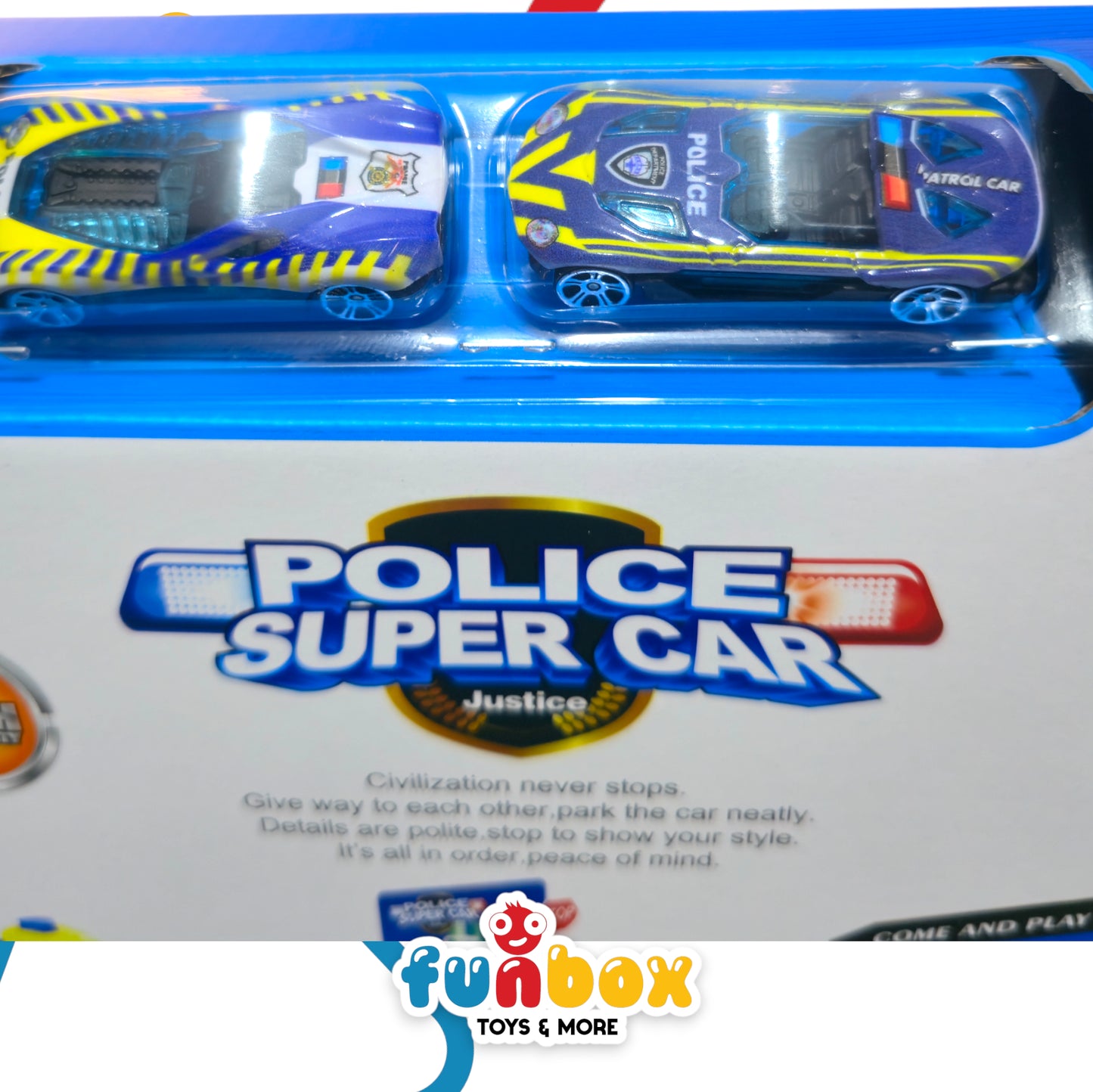 Police Center & Super Car Set – Spin Way & Motorcade Action for Kids