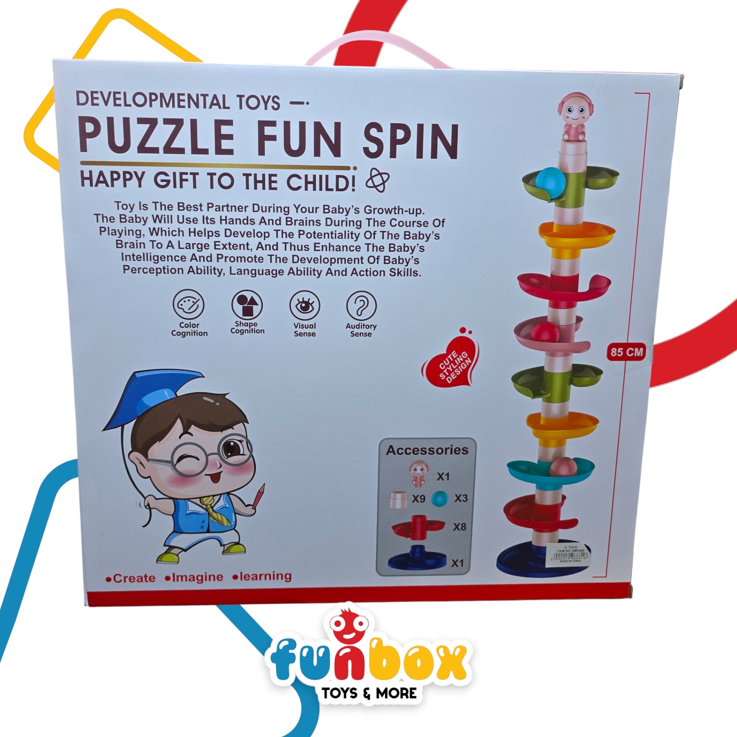 Puzzle Fun Spin – Developmental Toy for Early Learning & Sensory Play