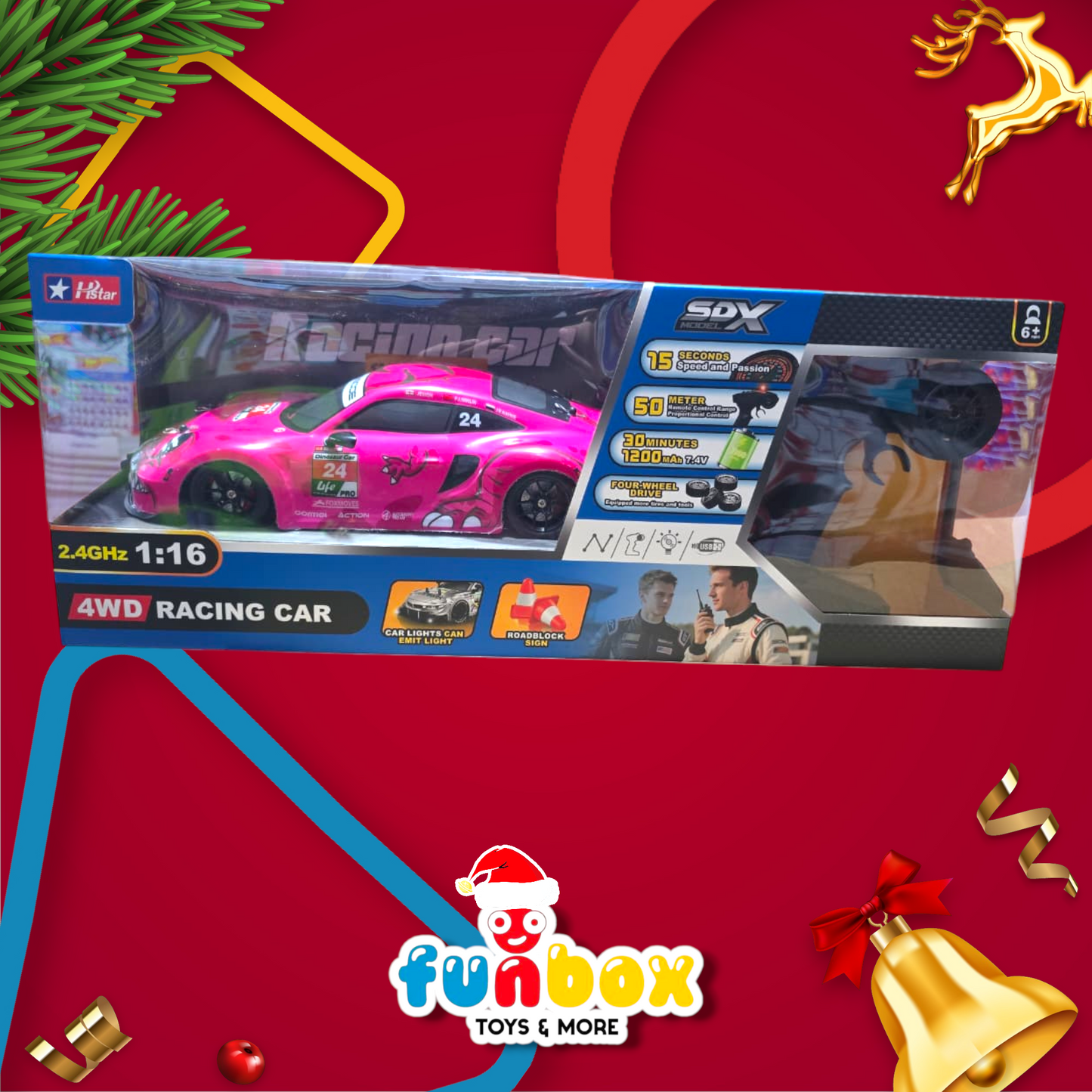 Remote Racing Car – 4WD Speed Fun