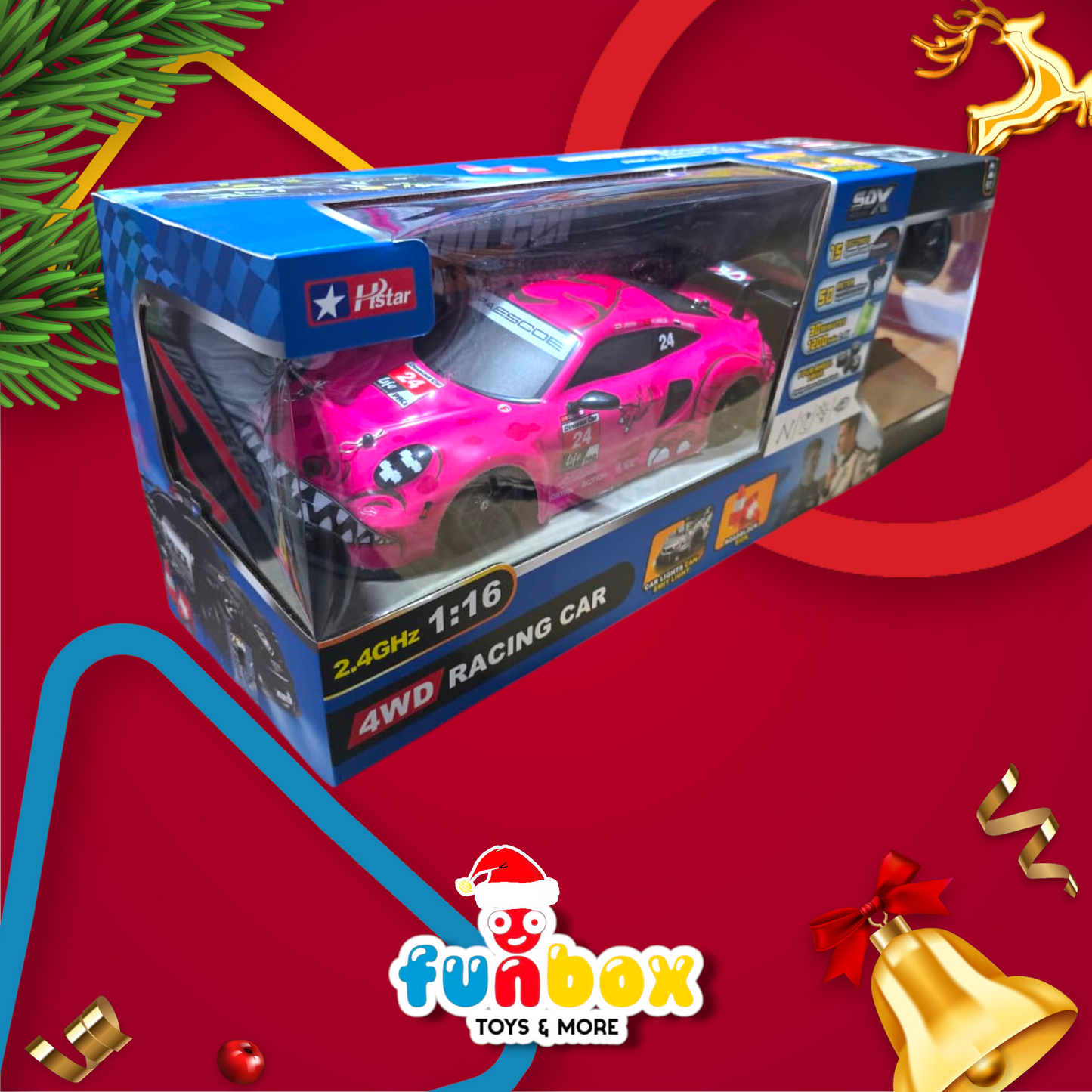 Remote Racing Car – 4WD Speed Fun