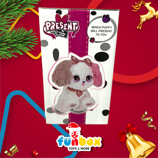 Present Puppy – Colorful Companions Wrapped with Love!