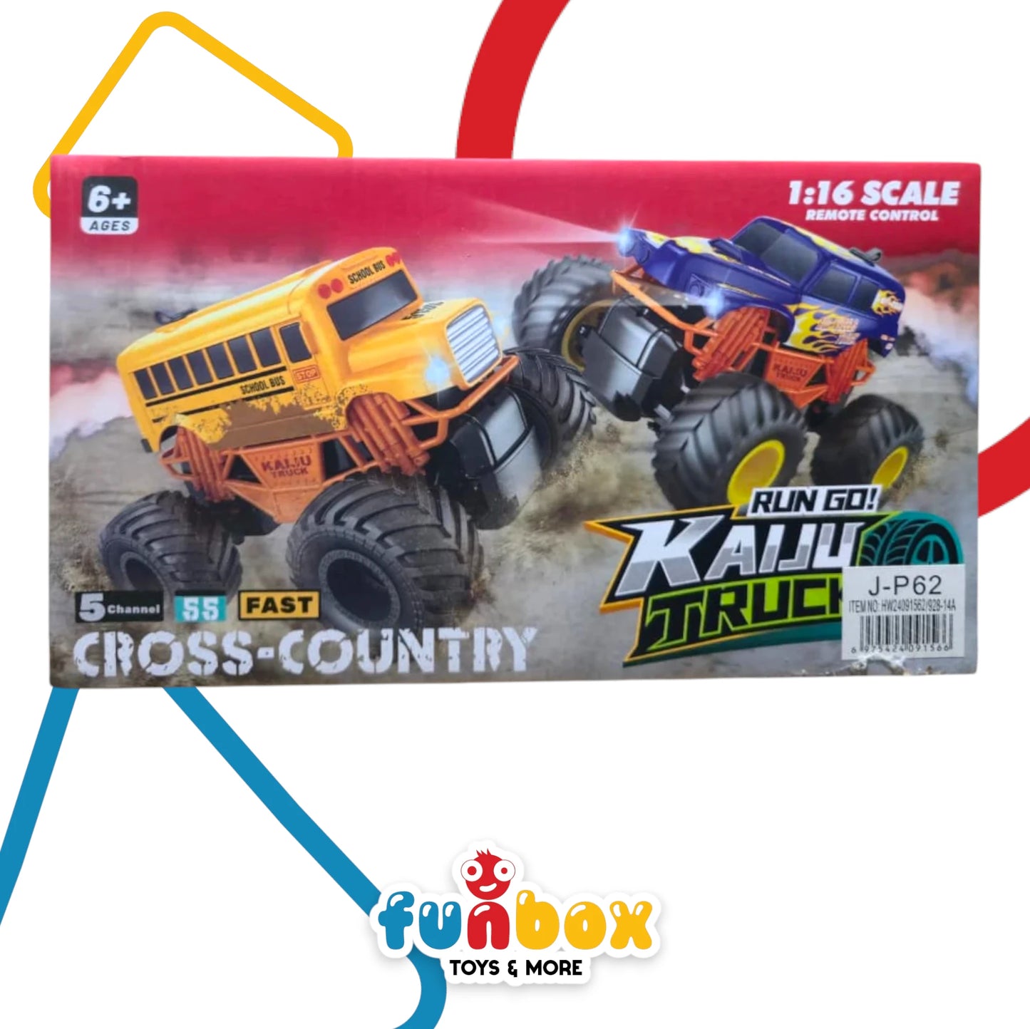 Kaiju Truck – 1:16 Scale Full-Function Remote Control Monster