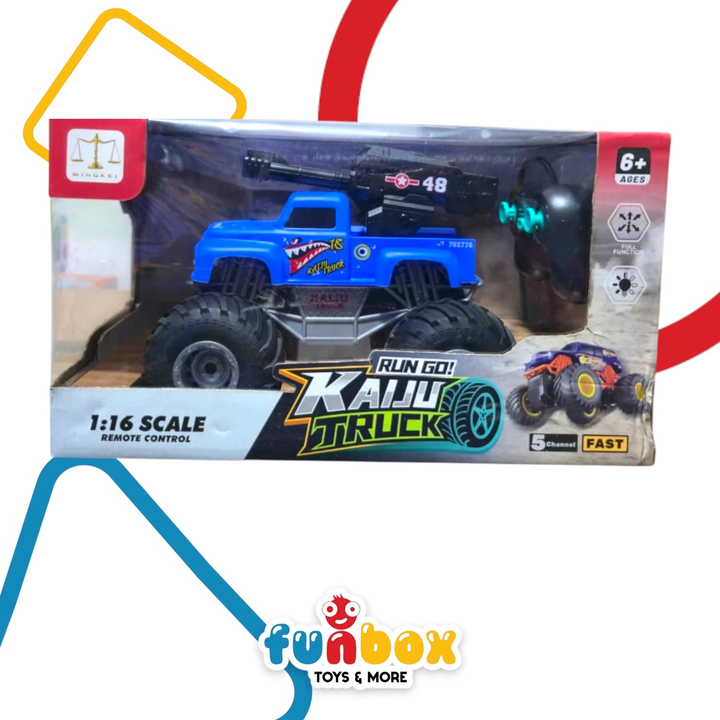 Kaiju Truck – 1:16 Scale Full-Function Remote Control Monster
