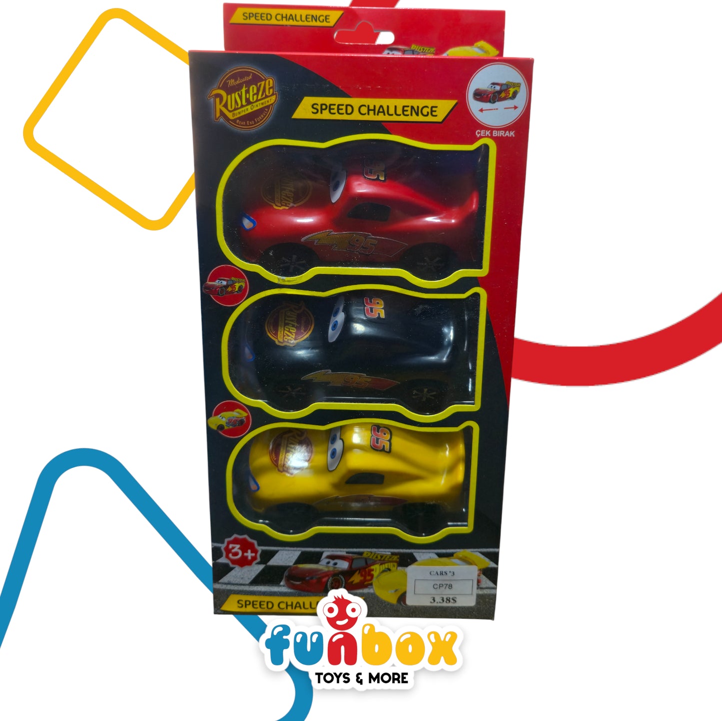 Rusteze Cars Speed Challenge – Fast & Exciting Toy Car for Kids