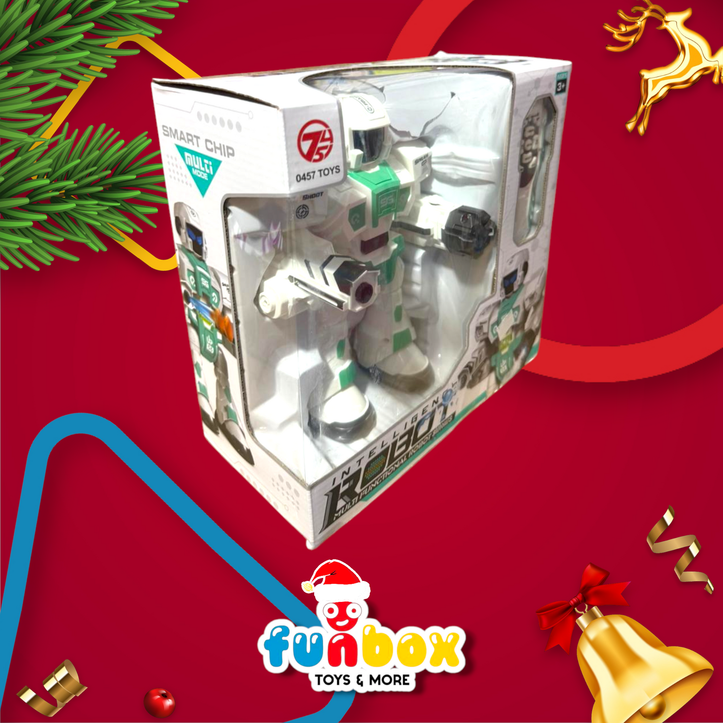 Intelligent Robot – Remote-Controlled Fun for Ages 3+!