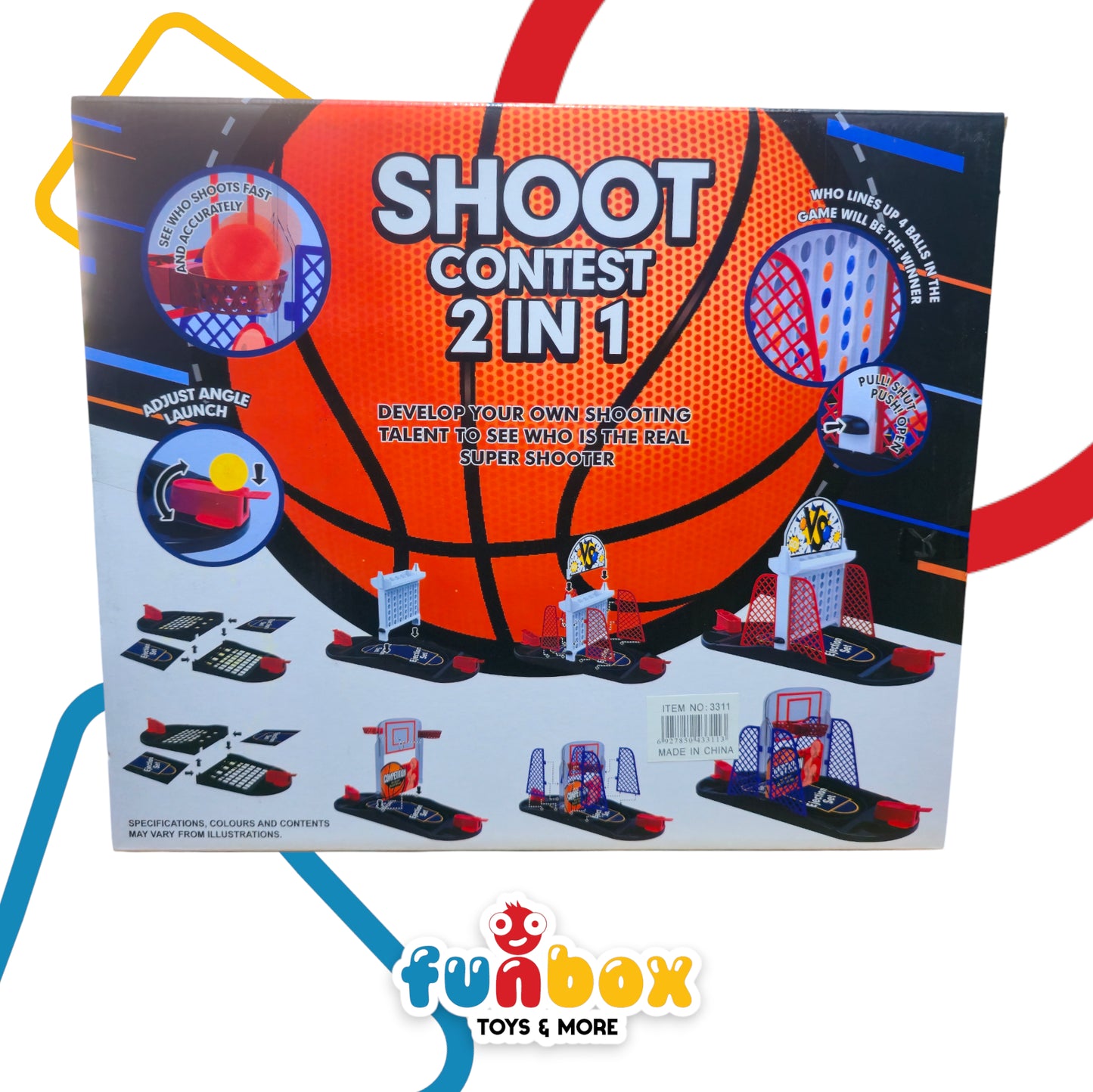 Shoot Contest 2-in-1 – Ejection Set & Shooting Game for Kids