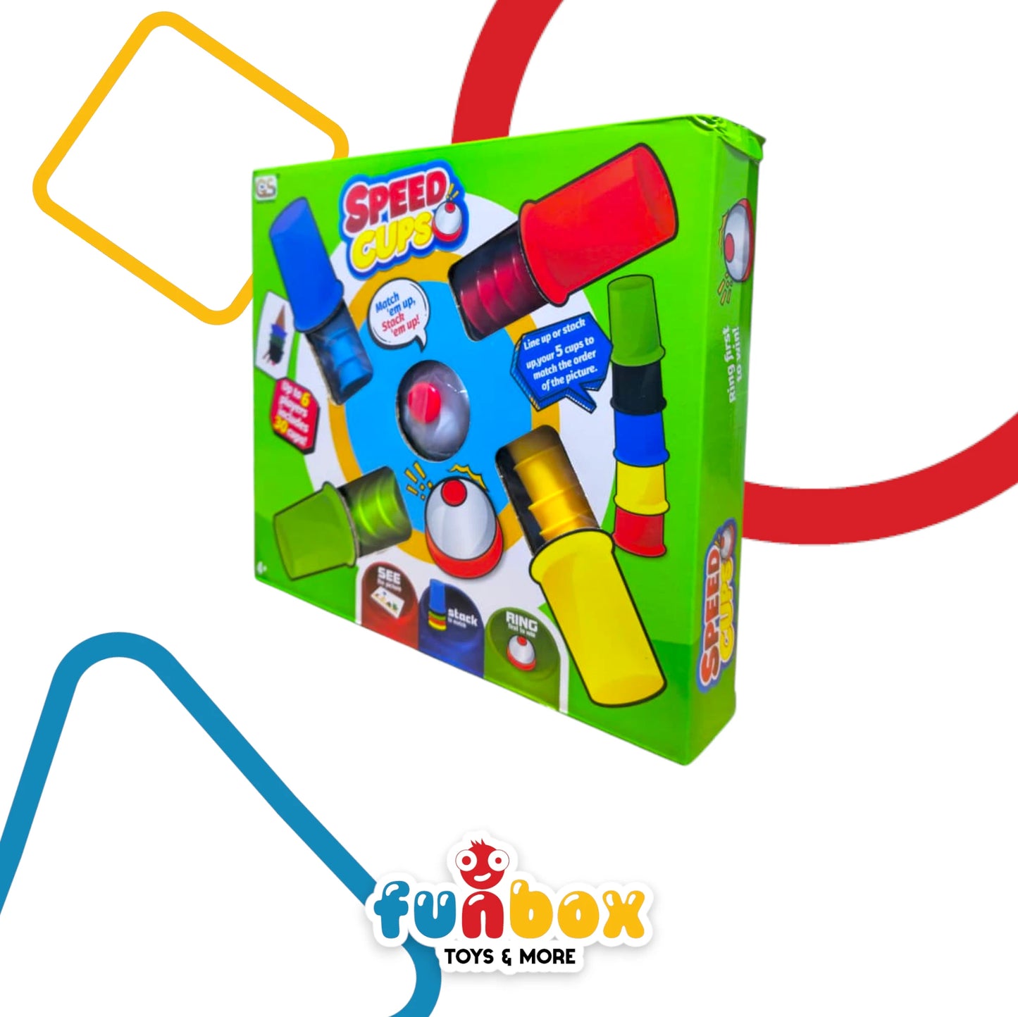 Speed Cup – Fast-Paced Party Game for Up to 6 Players