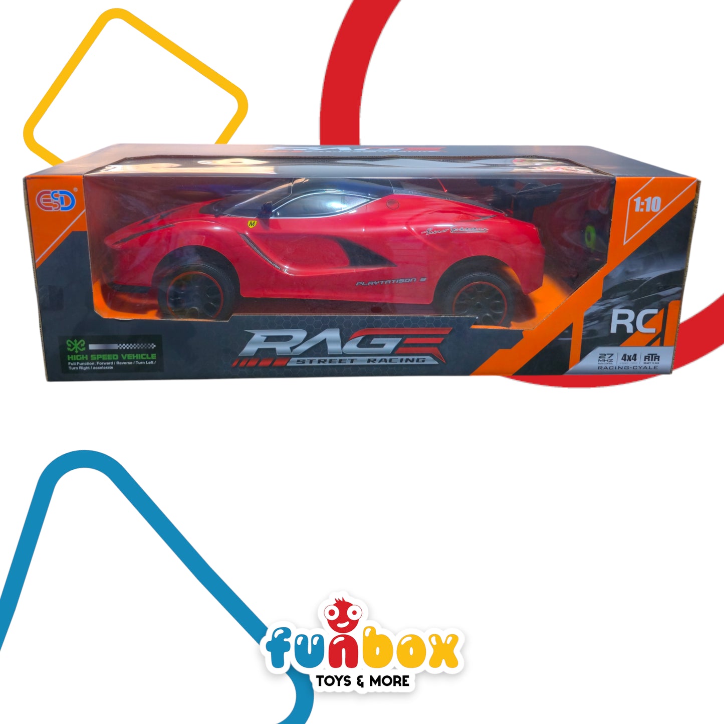 Red Edition – Street Racing High Speed Vehicle – Fast & Exciting Toy Car for Kids