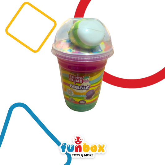Super Slime – Colorful Bubble Slime for Kids, 150g