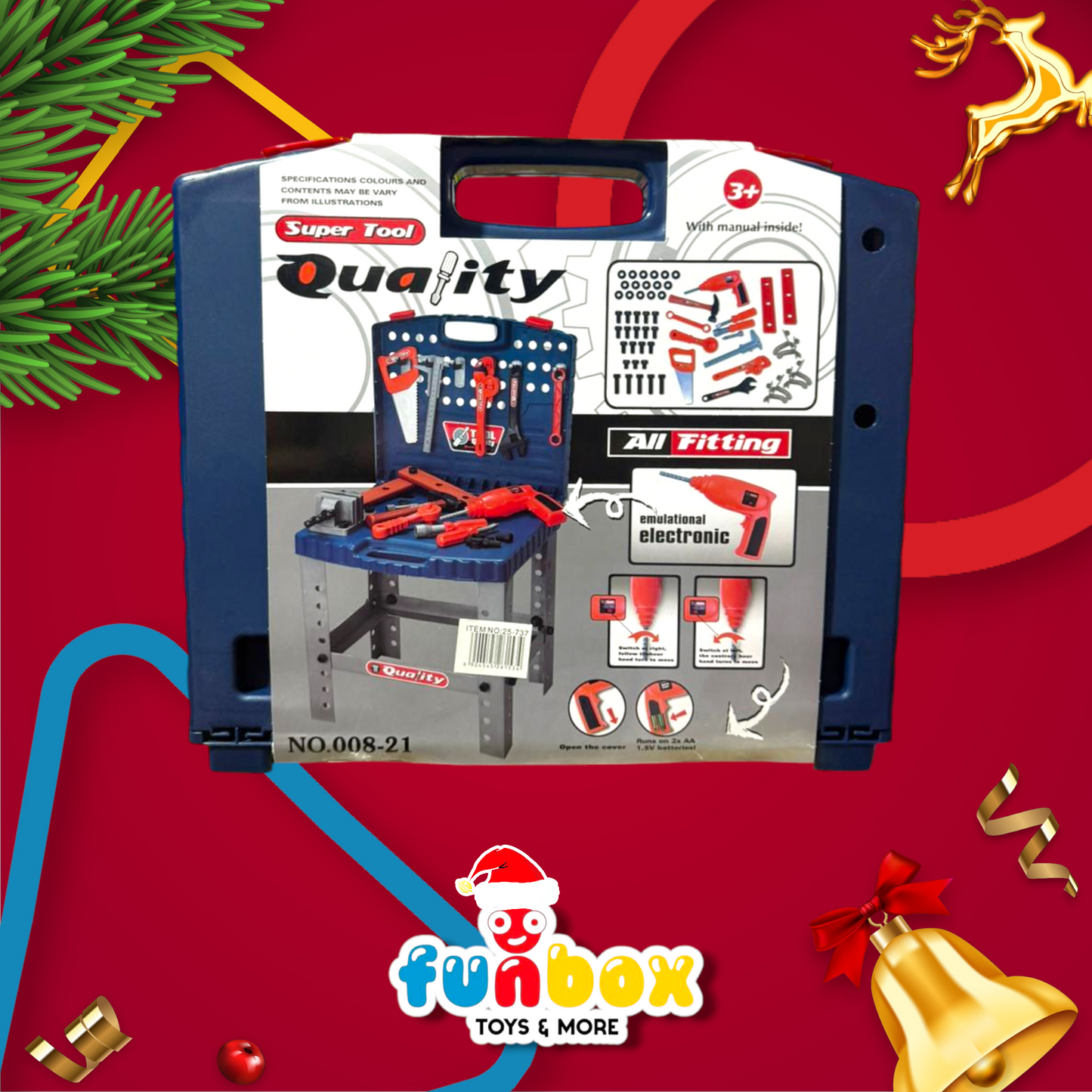Super Tool Quality Set – Action-Packed Building Fun for Ages 3+!